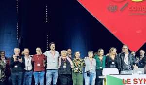 La direction confédérale élue au 43e congrès de 2023.